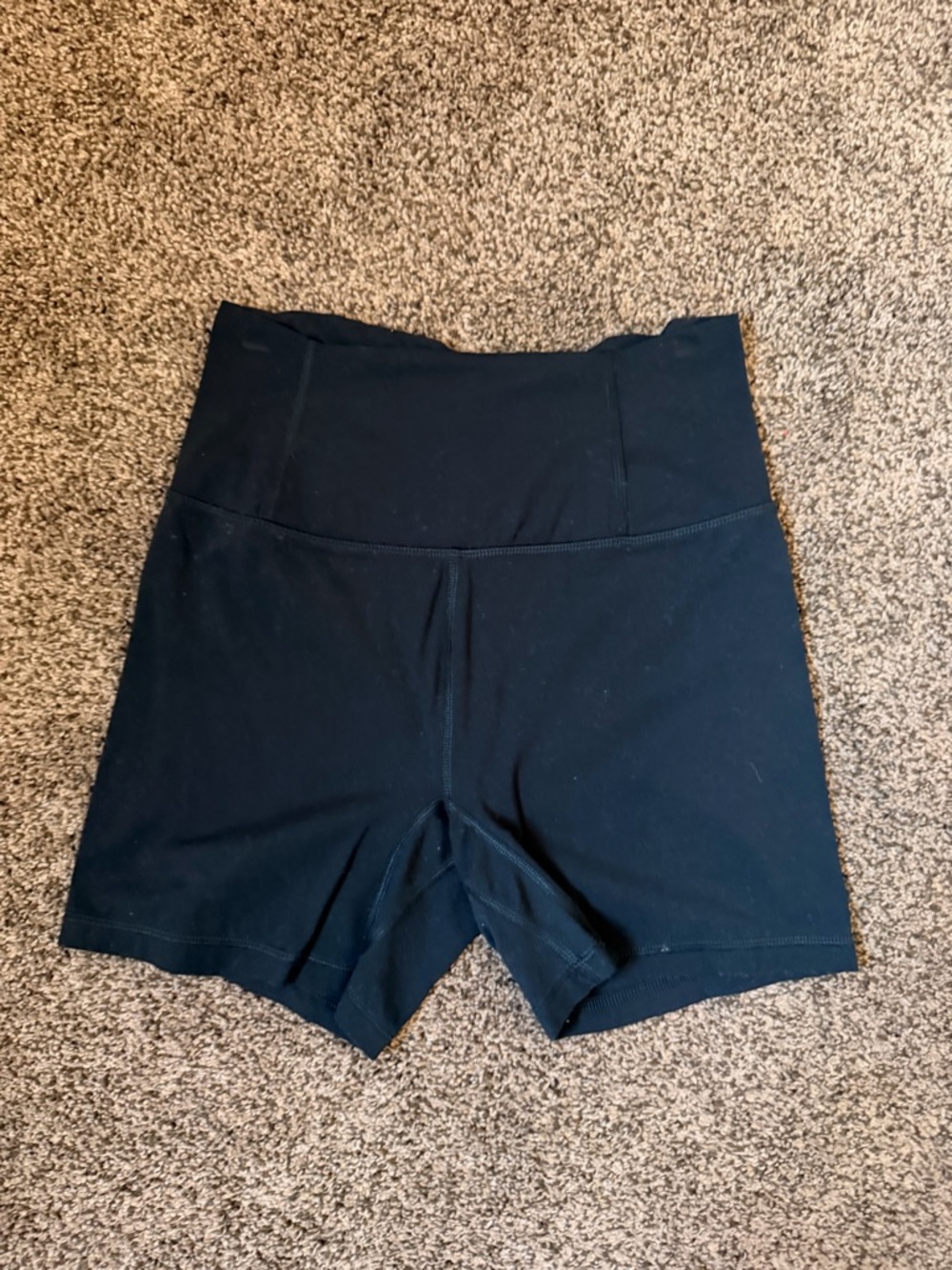 Free People High-Waist Black Women’s Stretch Shorts